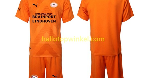 Atlético Madrid Voetbalshirt Orangecolor Doelman Kleuters/Kids 2023